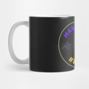 Mardi Gras Newbie Parade Celebration InBlack Mug